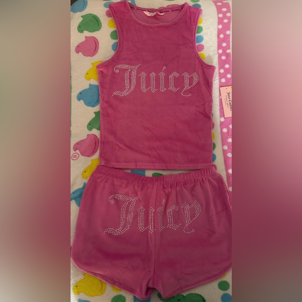Juicy couture short set (bundle)